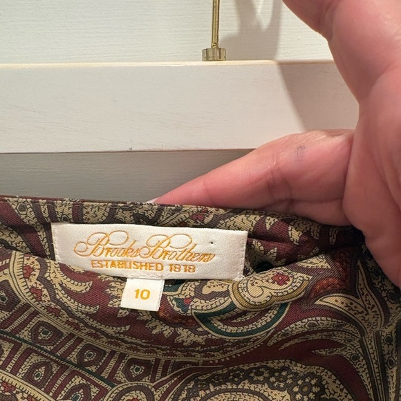 Brooks Brothers Vintage Wrap Skirt Size 10 - Picture 3 of 6